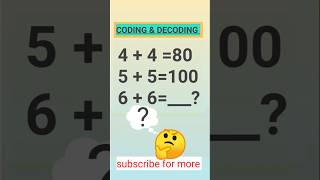 coding and decoding🔥    #codingdecodingreasoningtricks
