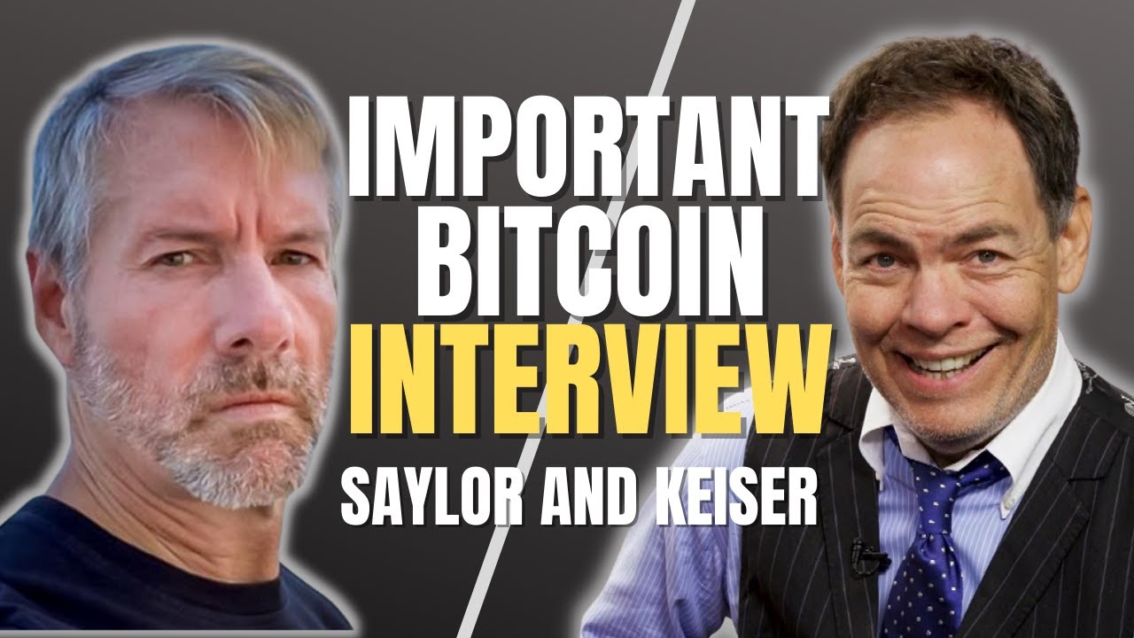 IMPORTANT Bitcoin Interview! Michael Saylor and Max Keiser Miami 2021