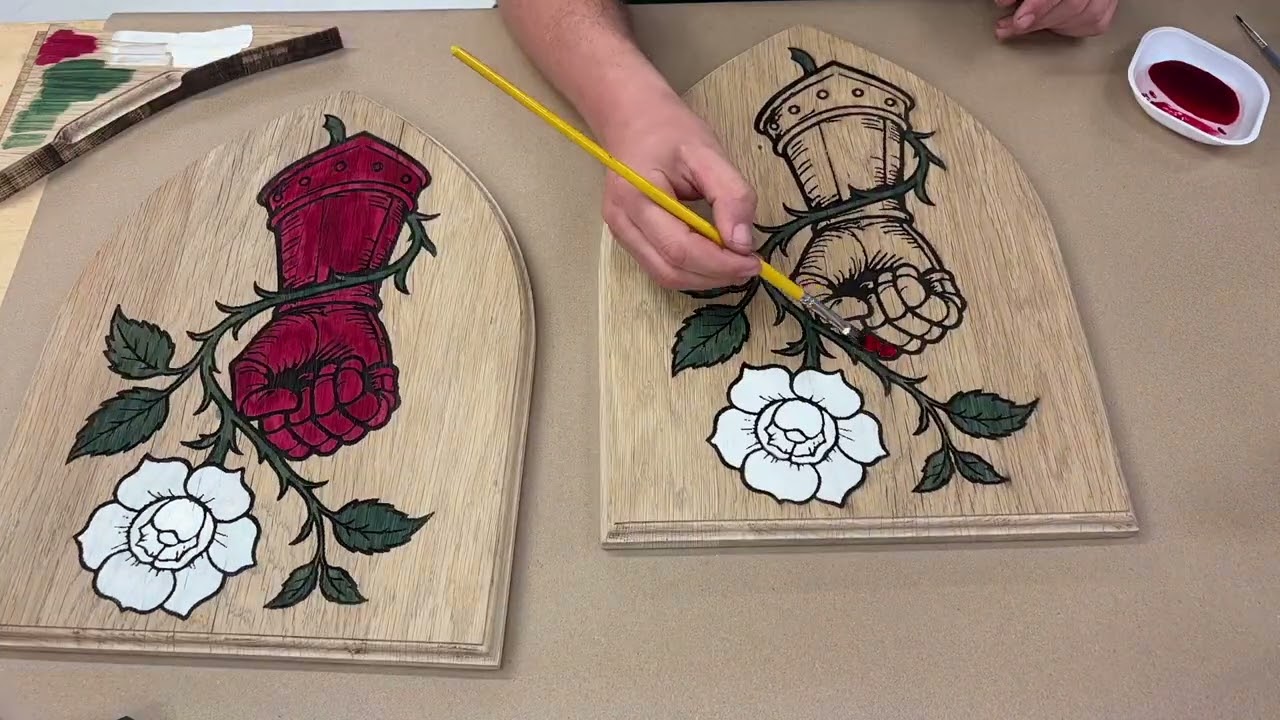 Coat of arms: The Silver Rose