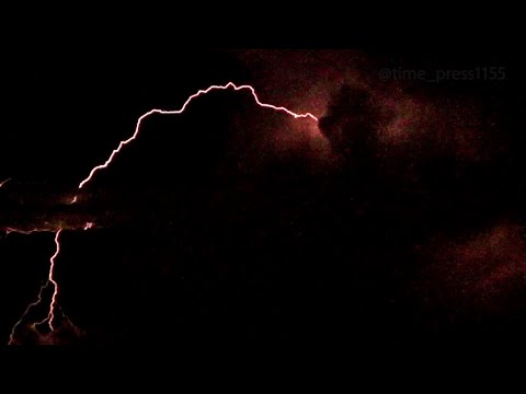 Chill Out Video :雷撮ってみた - Thunder, Lightning, 稲妻, 雷光