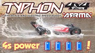 4s Powered Arrma Typhon 3s