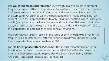 ADSP - 08 Noble Identities, Filters - 05 Example: Half Band Low Pass Filter