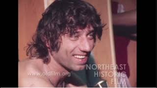 11/17/1974 After beating Patriots, Jets' Joe Namath gives short but wide-ranging interview on future