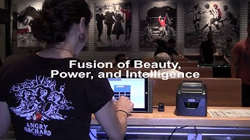 Modular POS Restaurant Point of Sale Software on a Surface Pro Touchscreen Tablet System