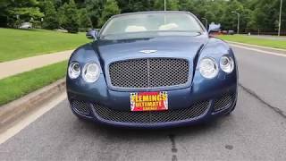 2010 Bentley Continental GTC Speed for sale with test drive, driving sounds, and walk around video