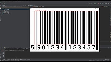 Reconocimiento de códigos de barras en tiempo real con OpenCV y PyZbar.