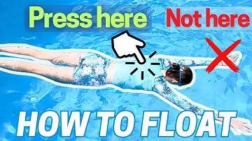 How to do FRONT FLOAT if you tend to sink
