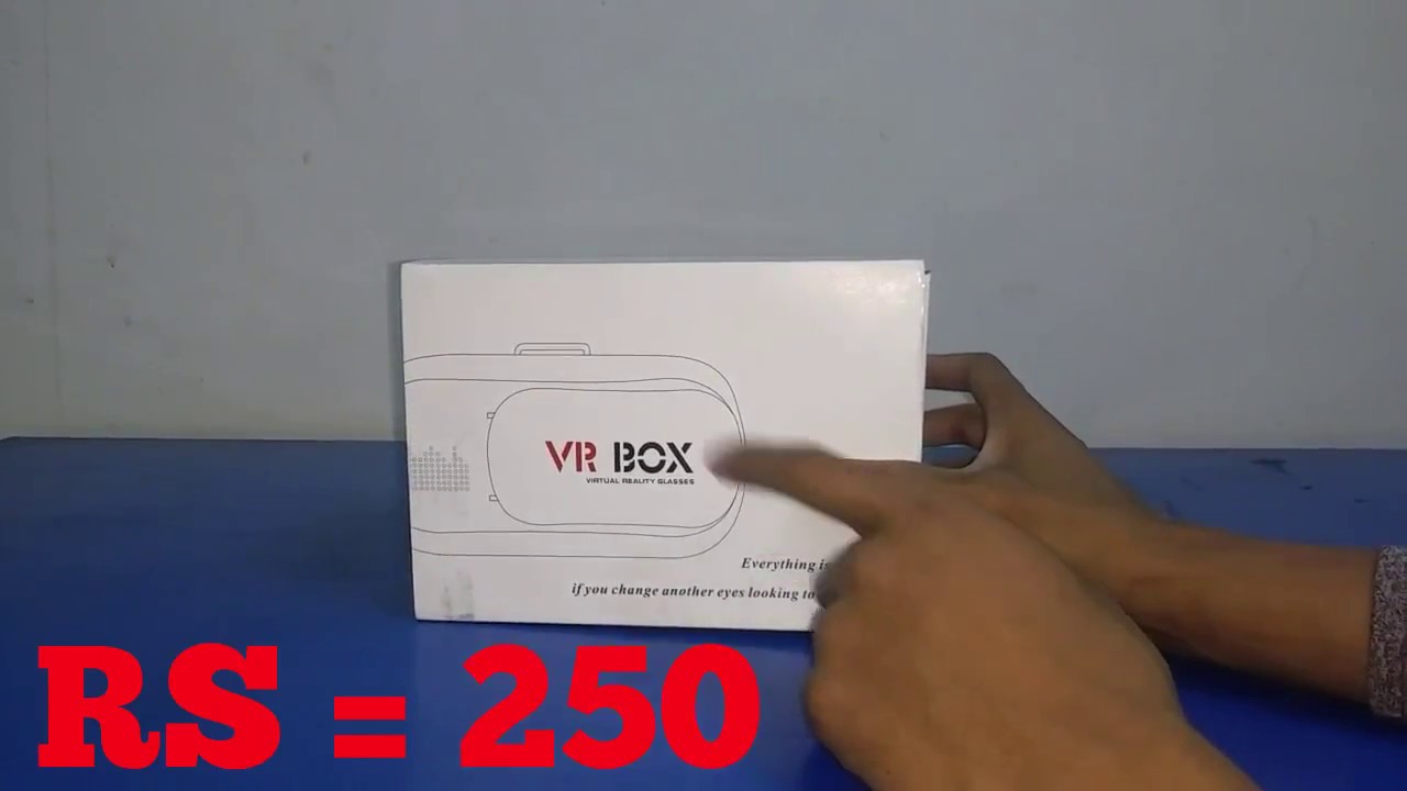 VR box Unboxing Review (Price) Rs 250 YouTube