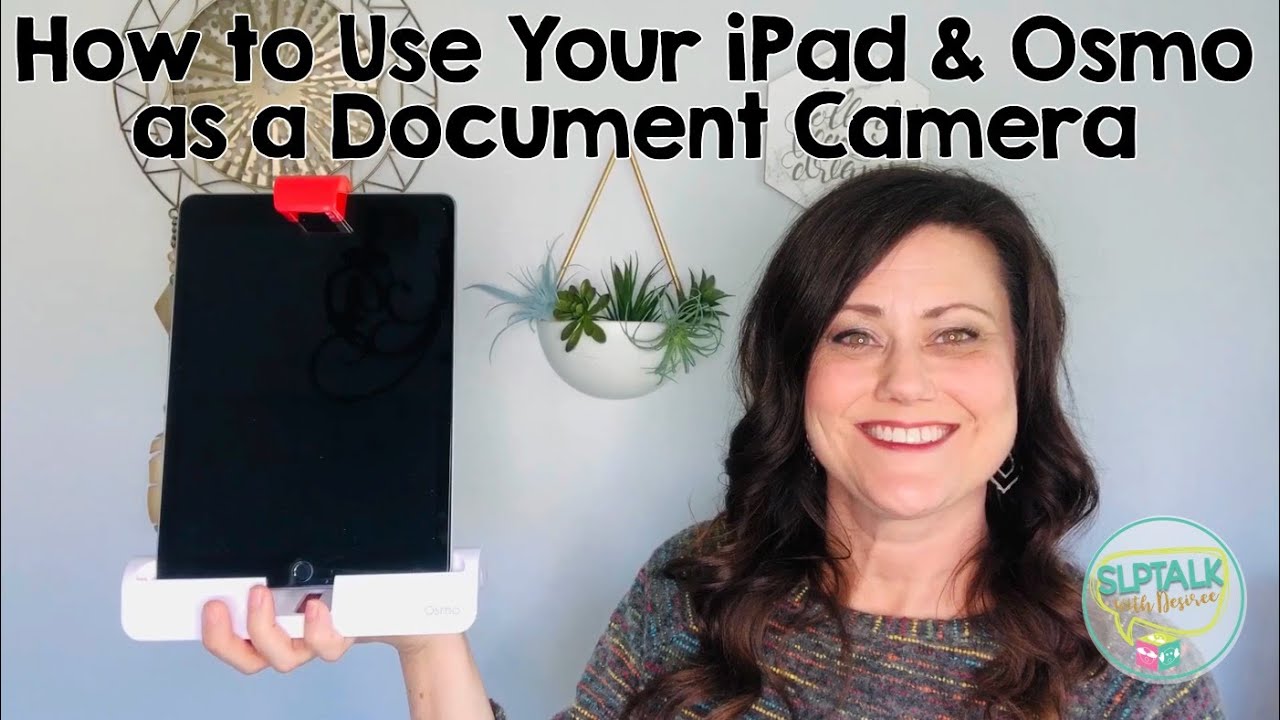 How To Use Your Ipad Osmo As A Document Camera Youtube Document Camera Digital Learning Classroom Teacher Hacks