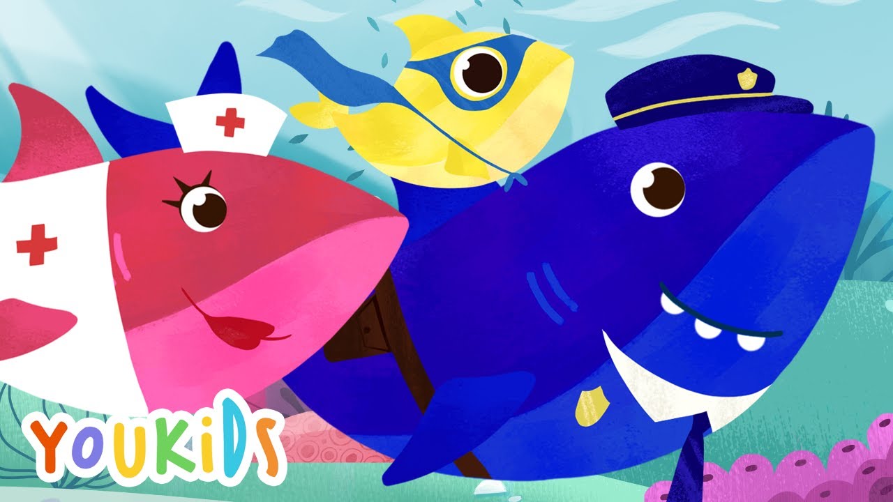 Baby Shark Song | YouKids Nursery Rhymes - YouTube