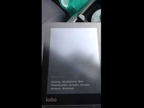 Kobo Factory Reset