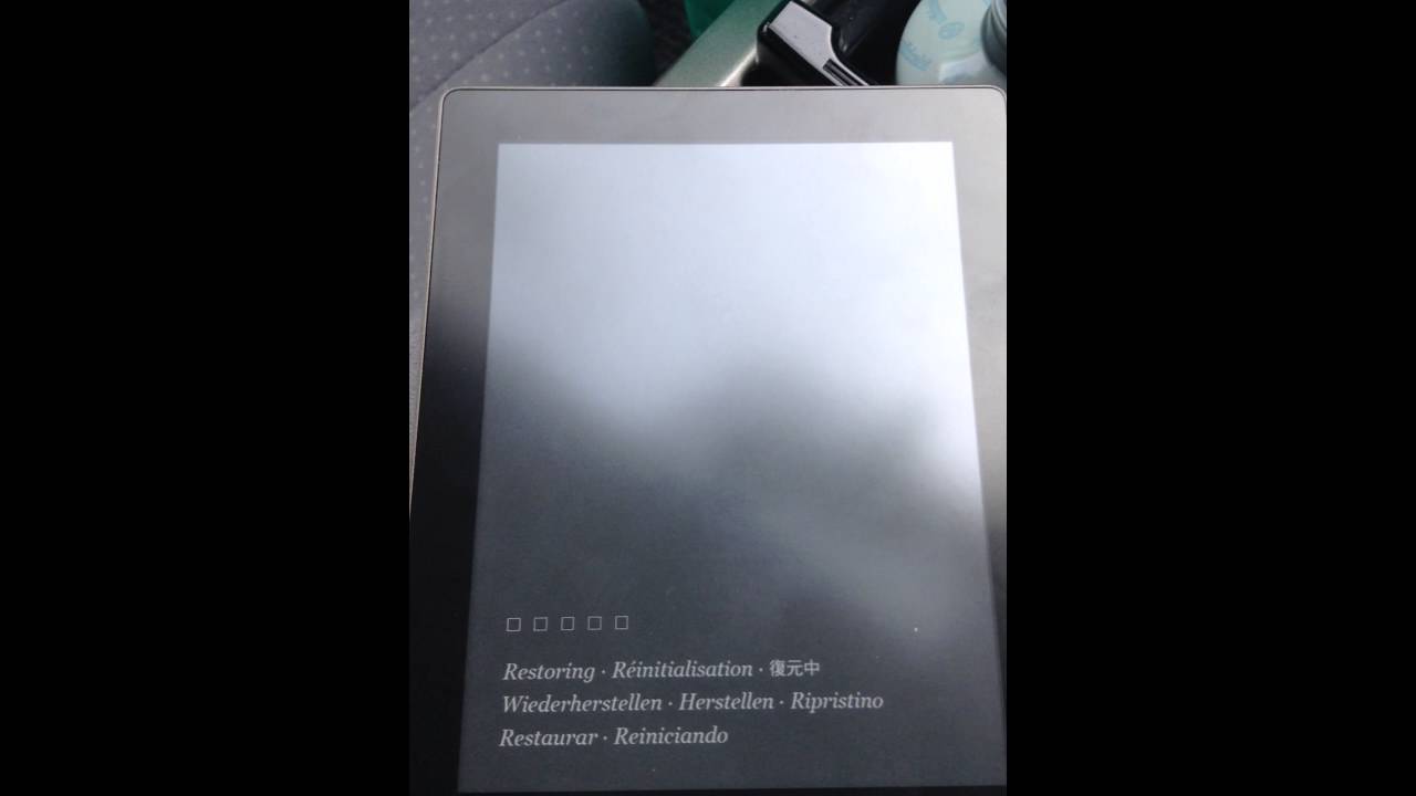 Kobo Factory Reset