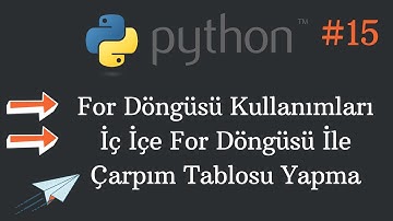 Python For Döngüsü