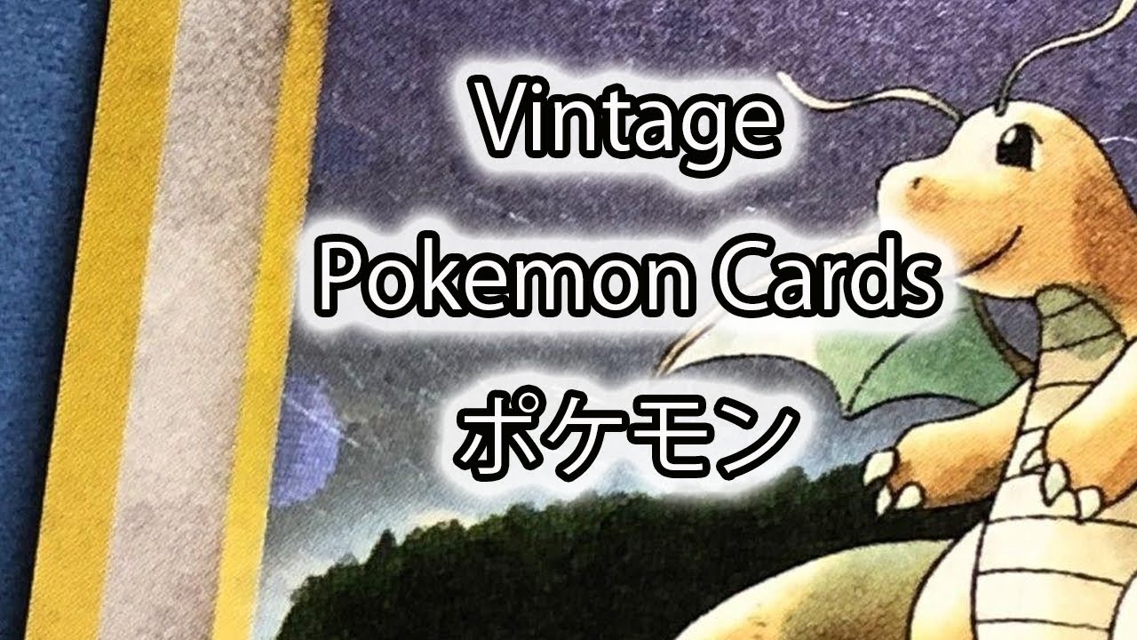 Vintage Pokemon Cards From Japan | Pokemon Business