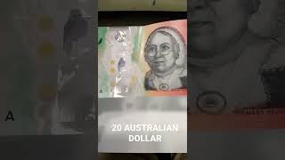 20 AUSTRALIA DOLLAR🇦🇮  #shorts  #shortsvideo  #australia