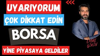 UYARIYORUM - ÇOK DİKKATLİ OLUN | BORSA YÜKSELİRKEN YİNE GELDİLER #borsa #bist100 #dolar #gündem