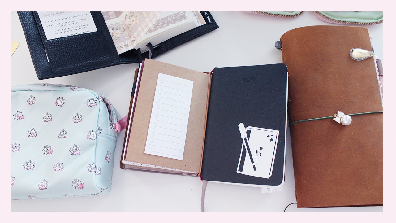 Traveler's Company Passport TN Moleskine Weekly Setup | My 2023 Planner Lineup | Ana Jolene