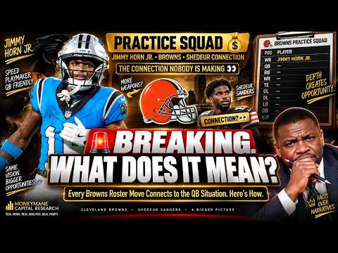 BREAKING: Browns Sign Jimmy Horn Jr. to Practice Squad — Jimmy Horn Jr & Shedeur Sanders REUNITED!
