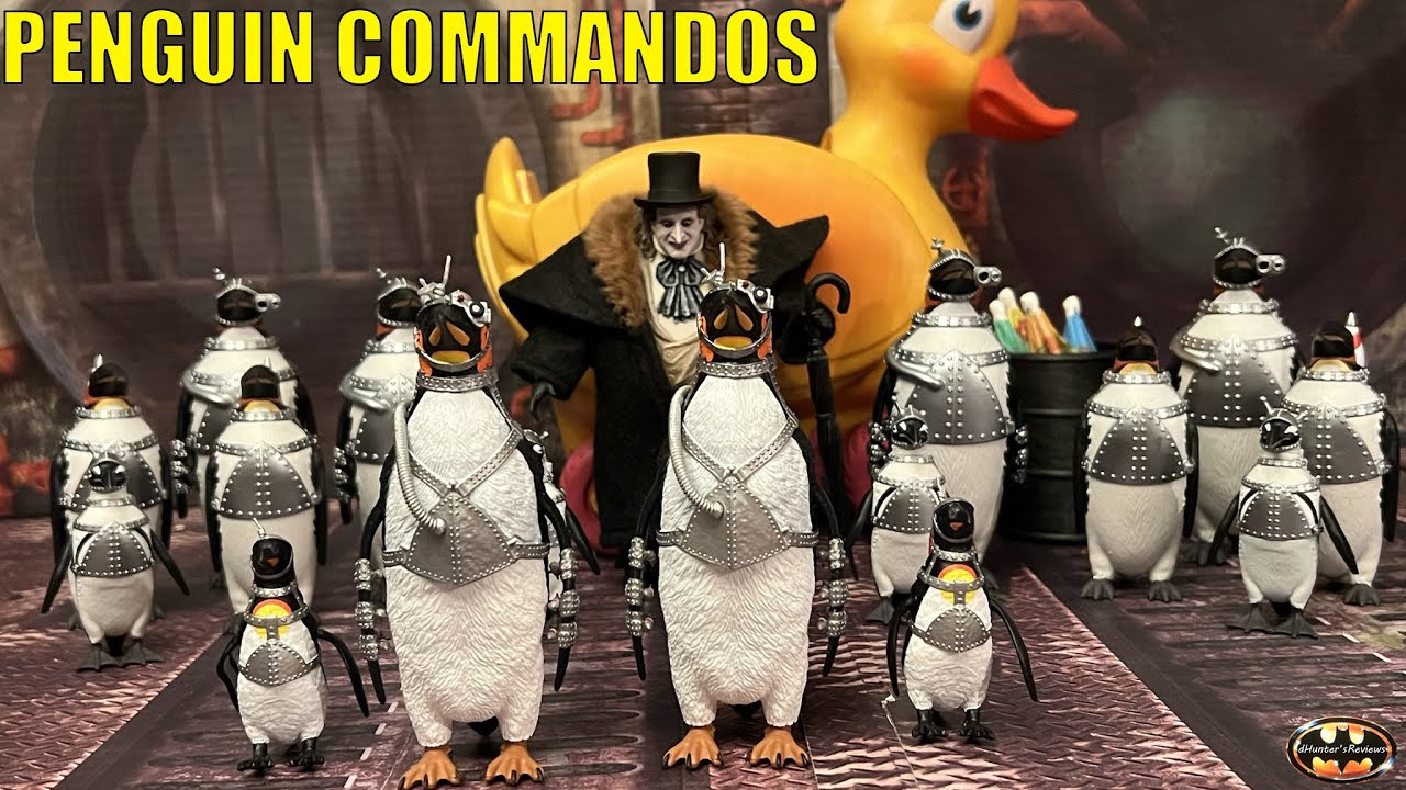 Обзор и сравнение фигурок Penguin Commandos из серии «Beast Kingdom Batman Returns»