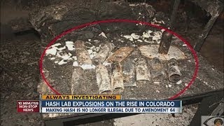 Hash lab explosions on the rise in Colorado