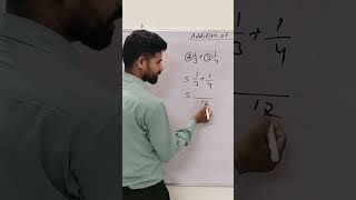 Day 27 /30 | Sum of mixed fraction | #education #maths #fraction #viral #shorts