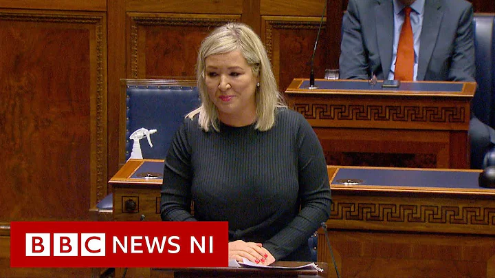 Sinn Fin's Michelle O'Neill bids First Minister Ar...