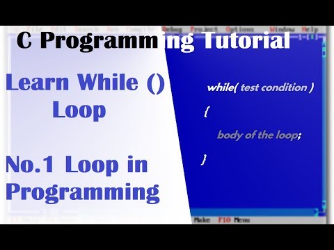while loop in c ( Hindi/Urdu )