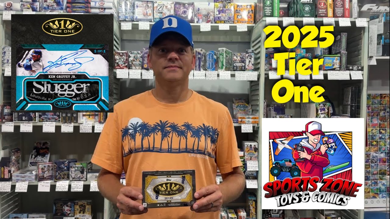 2025 Topps Tier One Baseball Hobby Box Break & Review