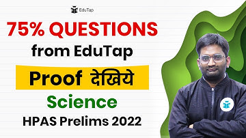 Science HPAS Prelims 2022 | Science Questions and Sources in HAS Prelims | HPAS Preparation Strategy