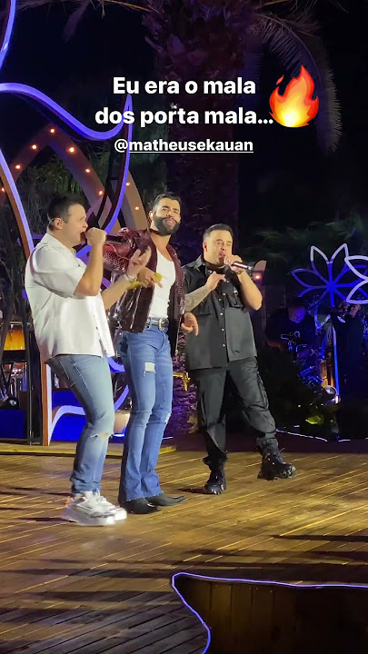 Mala dos porta malas música Inédita Gustavo Lima e Matheus e Kauan #maladosportamalas