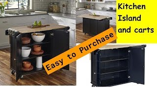 Kitchen Island and carts