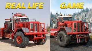 New kenworth 963 VS Real Life in Season 1O Update SnowRunner Everything You Need to Know