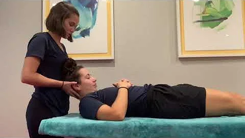 Cervical flexion  rotation test Atlanto  axial mob...