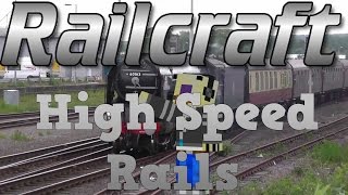 Railcraft Tutorial High Speed Rails