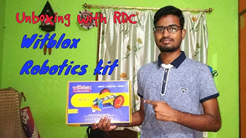Unboxing Robotics kit by Witblox || 1st Unboxing video || Rudra DIY Crafts || 2018