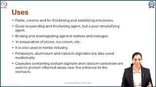 Week 3: Lecture 14: Carbohydrates based drugs:  Sodium alginate, Carrageenan, Guar Gum