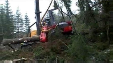 Log Max 7000XT on Volvo EC210B