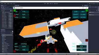 godot space sim ship wrackge prototype screenshot 5