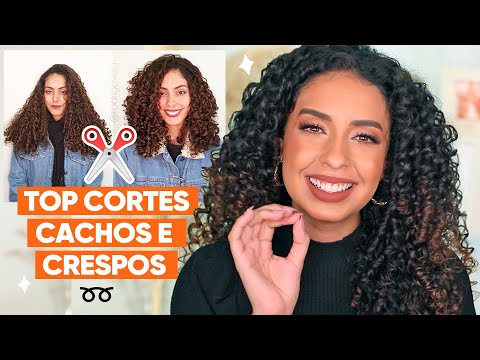 Vídeo: Cinco Opções De Cortes De Cabelo Para Cabelos Cacheados