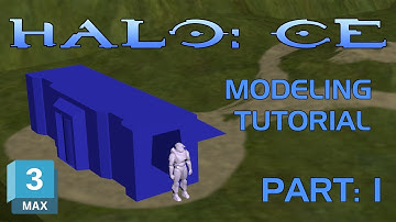 Halo: CE MCC 3ds Max Level Modeling Tutorial - Part 1
