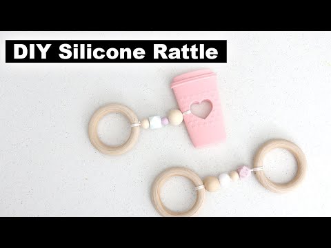 DIY Silicone Rattle Bead Teether Toy Tutorial | Jenelle Nicole