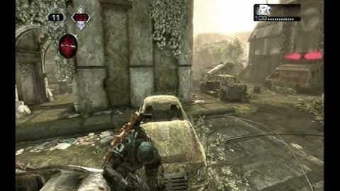 Gears of War 2(GOW 2) Glitches: Levitation ANYWHERE(Post Patch)