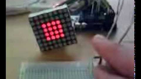 LEDマトリックス CdSセルコントロール