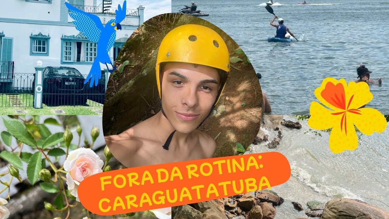Vlog de viagem em: Caraguatatuba🌺🌊￼