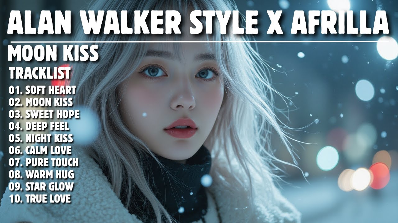 ALAN WALKER STYLE X AFRILLA || MOON KISS || NEW FULL ALBUM 2025