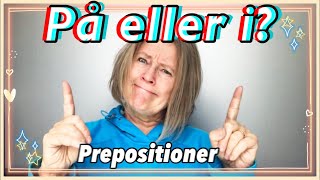 On or in? - prepositions - Swedish grammar - Swedish with Marie