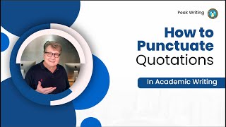 How to Punctuate Quotations in APA
