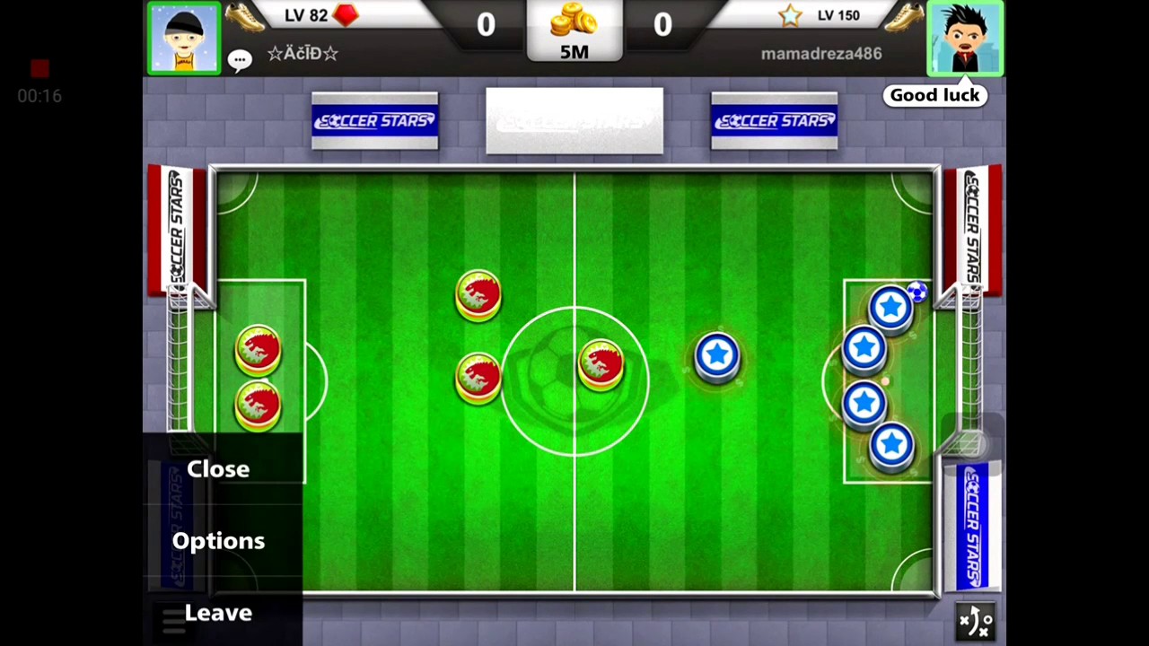 Soccer stars france 5M vs mamadreza486 (top world player) pro game👑