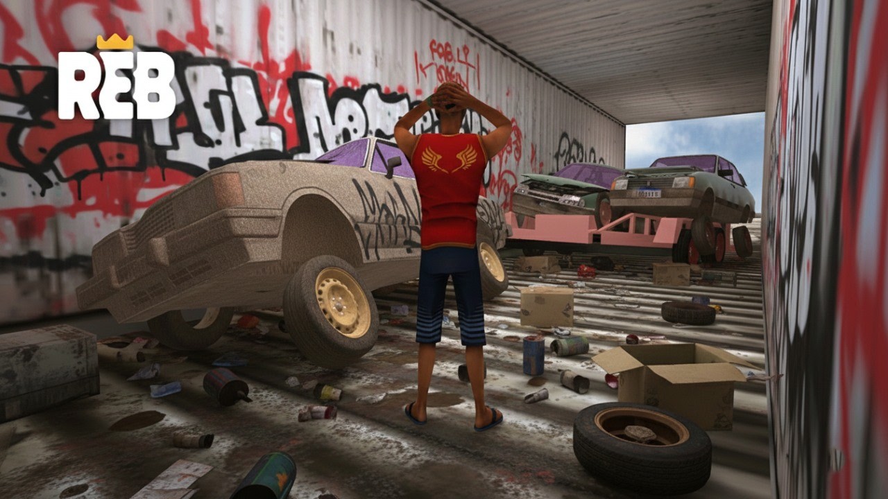 REBAIXADOS ELITE BRASIL | FUI NO CONTAINER NO PORTO E ACHEI 3 CARROS ANTIGOS ABANDONADOS