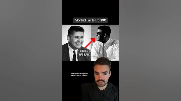 He pretended to be black, then WHAT happened?! #morbidfacts #shorts